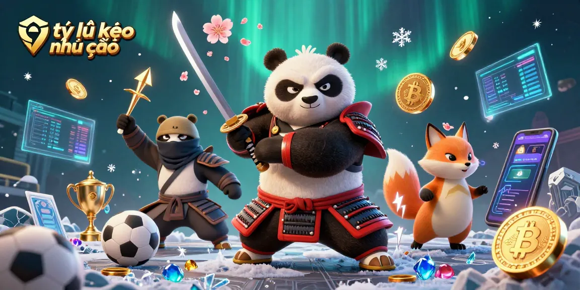 Engage with tỷ lệ kèo nhà cái through sports betting visuals featuring vibrant characters.