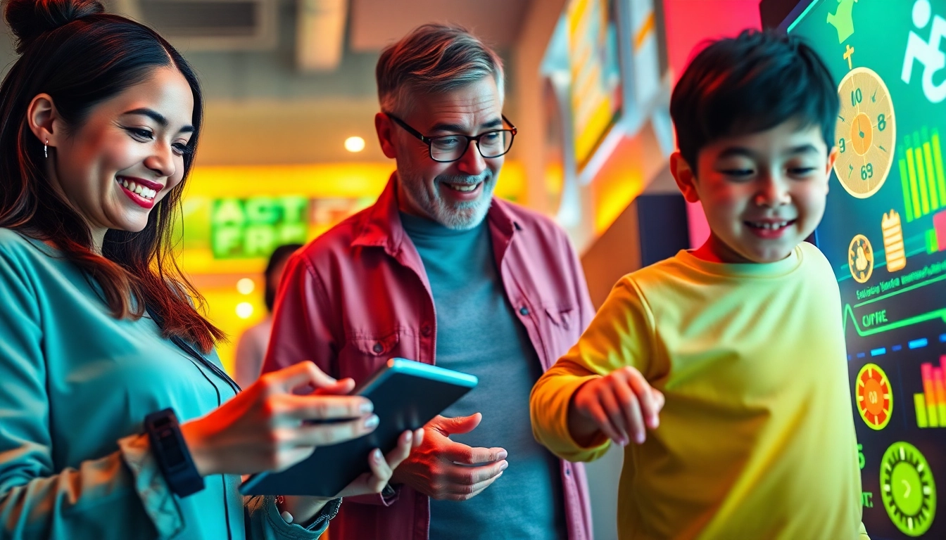 Explore healthcare gamification through an interactive app, showcasing diverse users engaged in positive health activities.