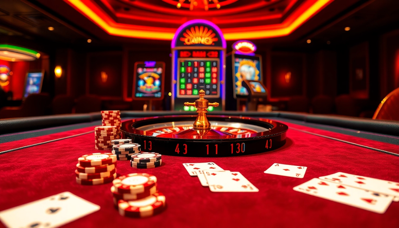 Join the excitement at five88's luxurious casino with vibrant tables and thrilling gameplay.