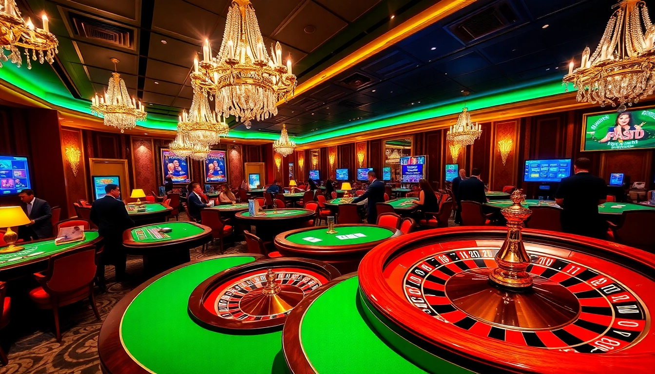 Engaging casino players at a luxurious table, exploring games from https://topxx88.com/.
