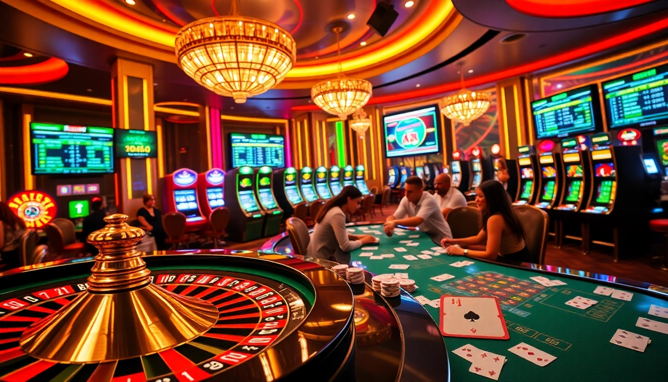Engage with thrilling casino action at https://thabet.vegas/, featuring roulette and slot machines for excitement.