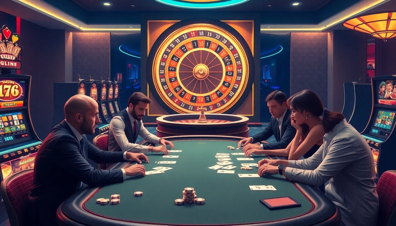 Experience high-stakes poker at rikvip with luxurious casino elements and vibrant gameplay.