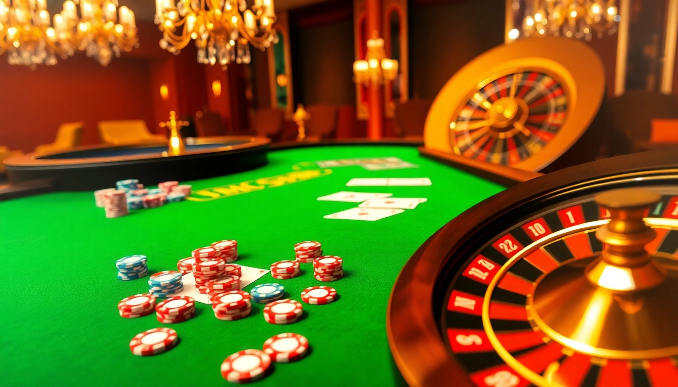 Experience the thrill of MM 88 poker with vibrant chips and a stylish roulette wheel.