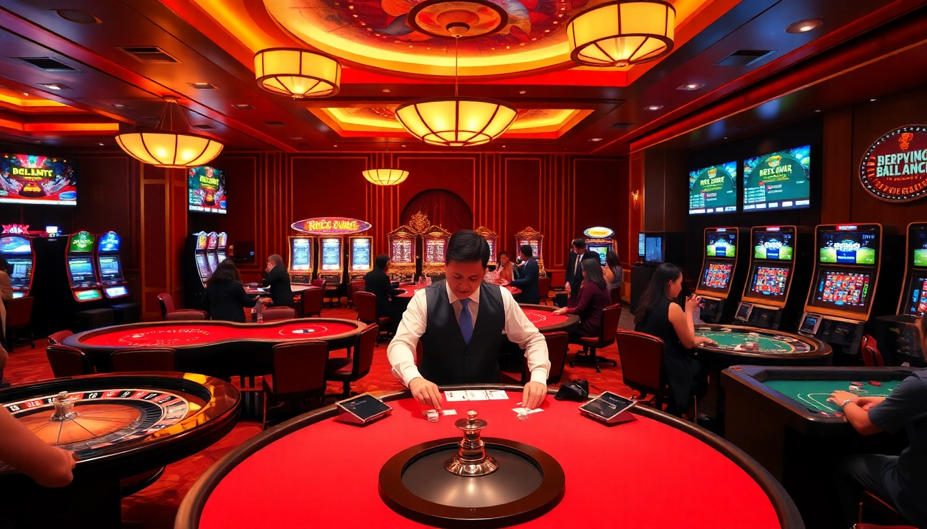 Experience the excitement of RR88 with vibrant casino tables and thrilling gambling action.