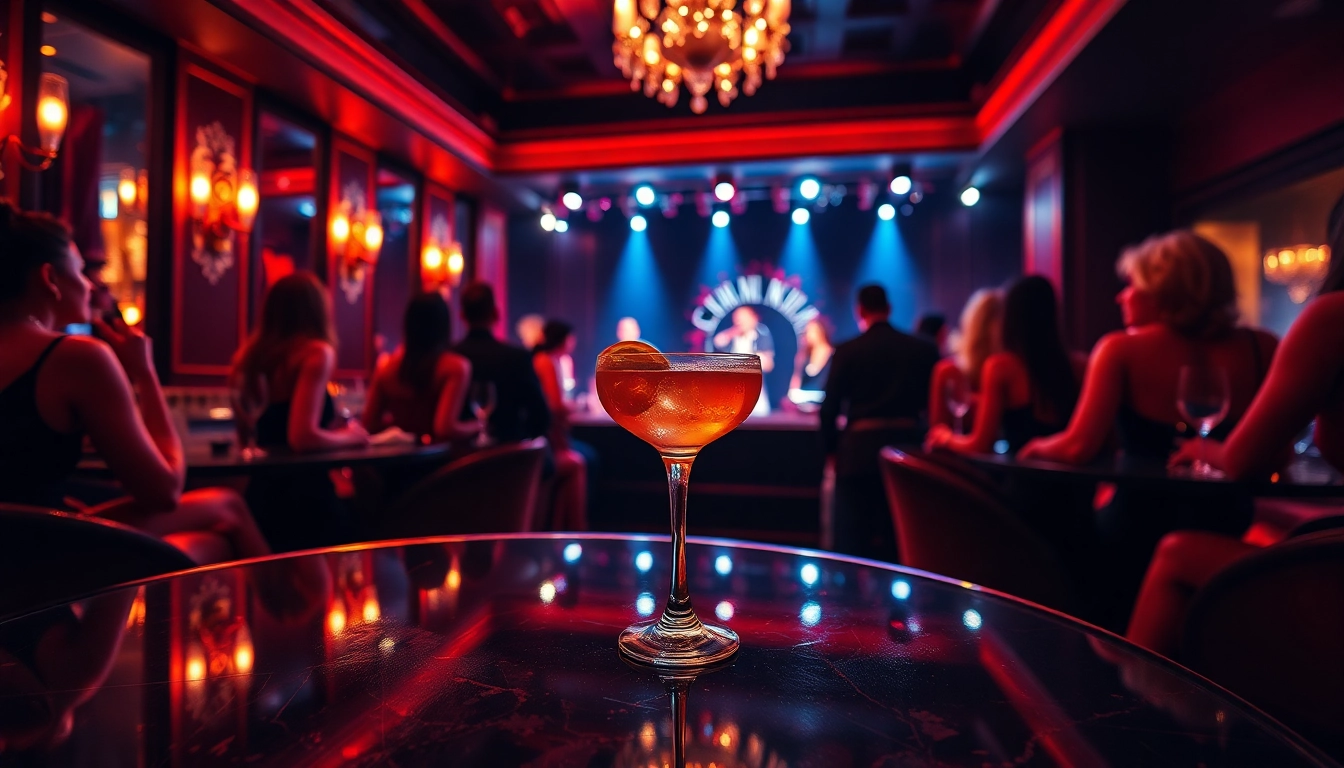 Dinner sxm experience at Club Noir featuring elegant cocktails and vibrant nightlife.