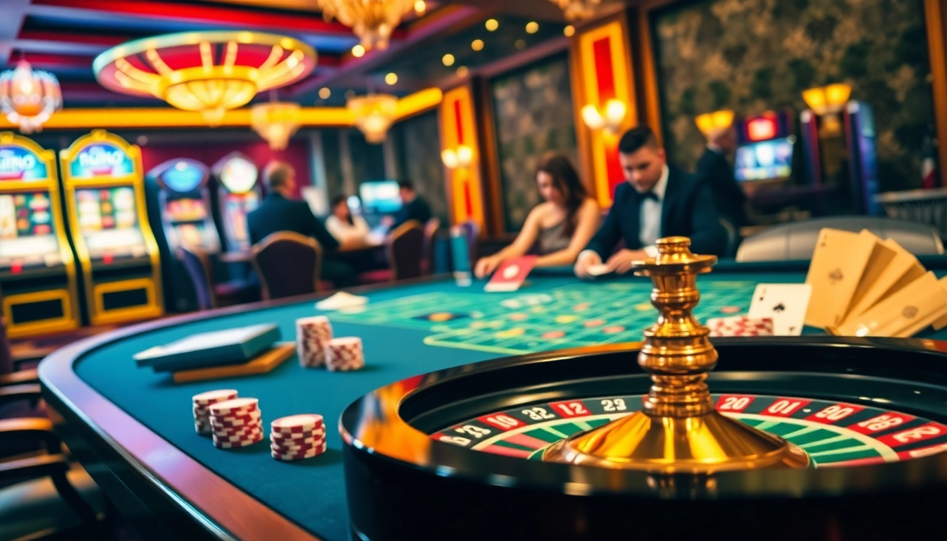 Experience the excitement of tr88 gaming with vibrant casino tables and thrilling poker action.