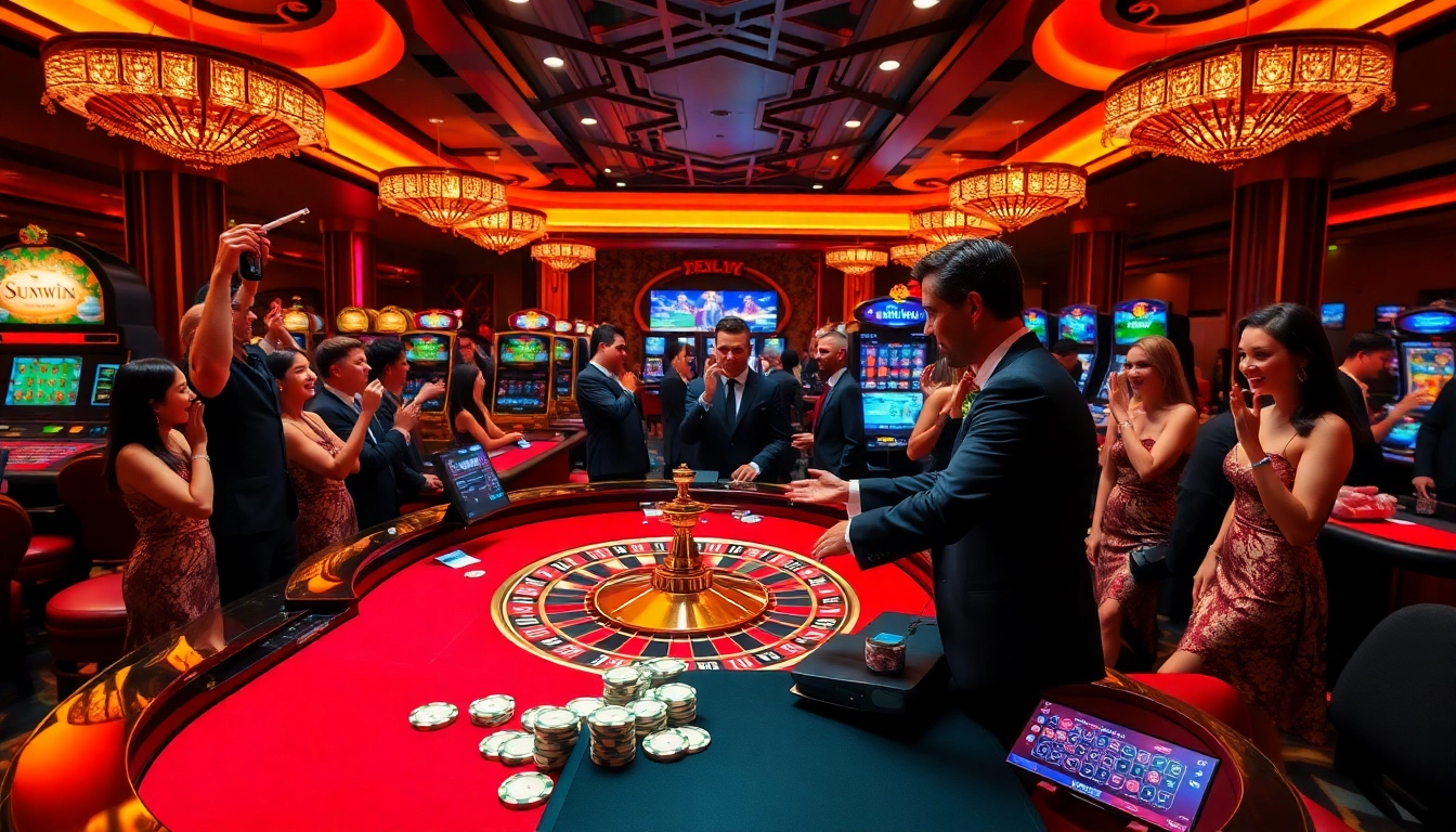 Experience thrilling casino action at https://sunwin.builders/ with vibrant roulette and engaging players.