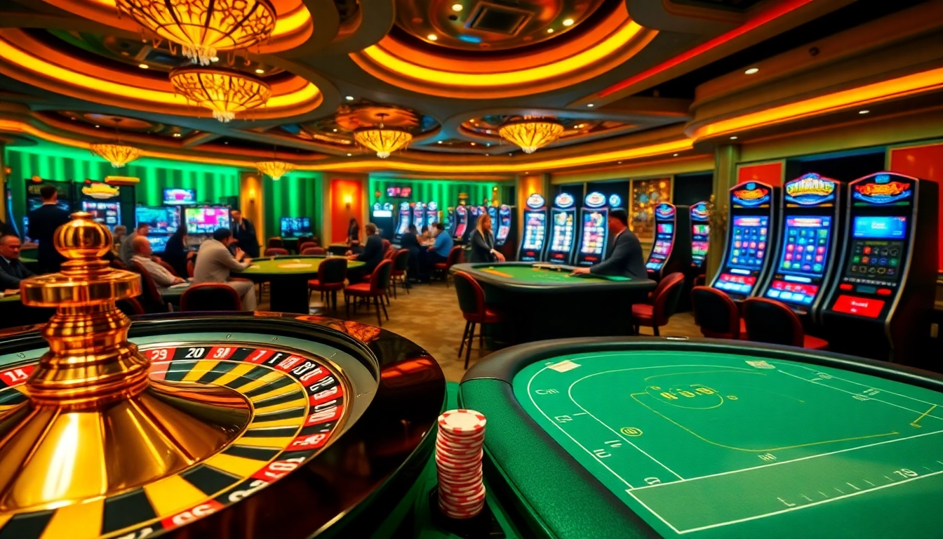 Experience the thrill of cm88 as players engage with vibrant casino tables and dynamic gameplay.