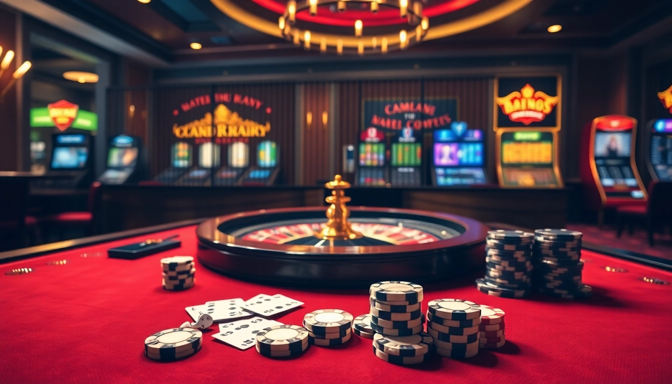 Experience the excitement of UU88 with vibrant casino visuals and engaging gaming elements.