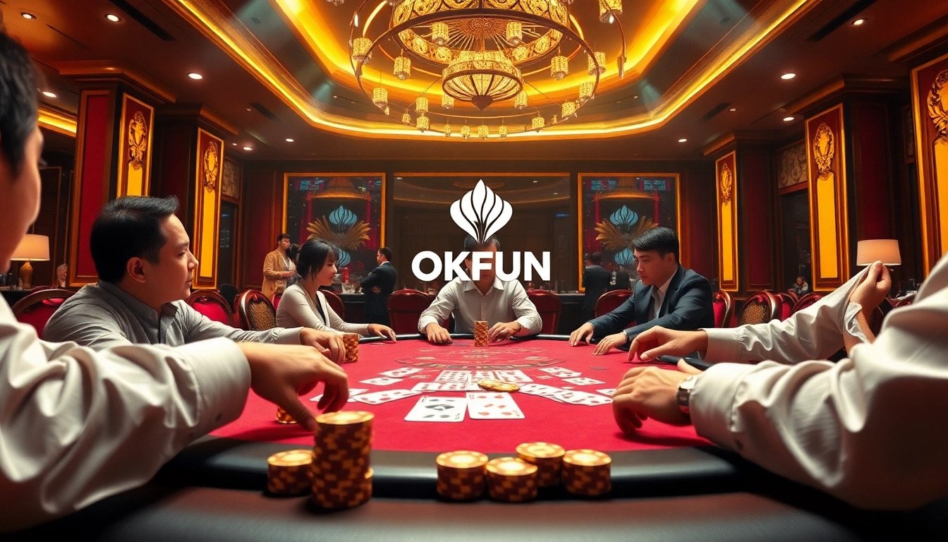 Engage in thrilling gameplay at the casino with OKFUN đăng ký for exclusive rewards.