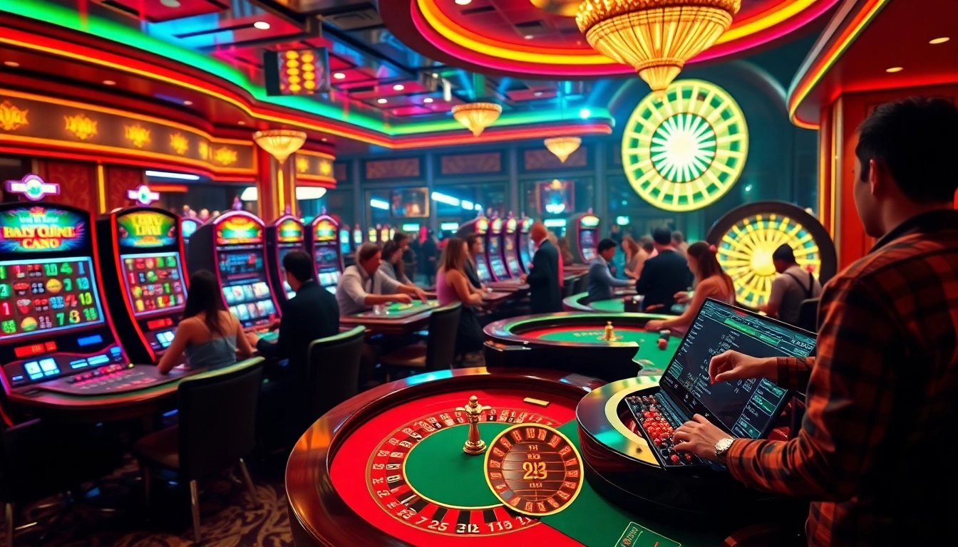 Players enjoying thrilling casino games with 88i betting options, celebrating wins at poker tables.