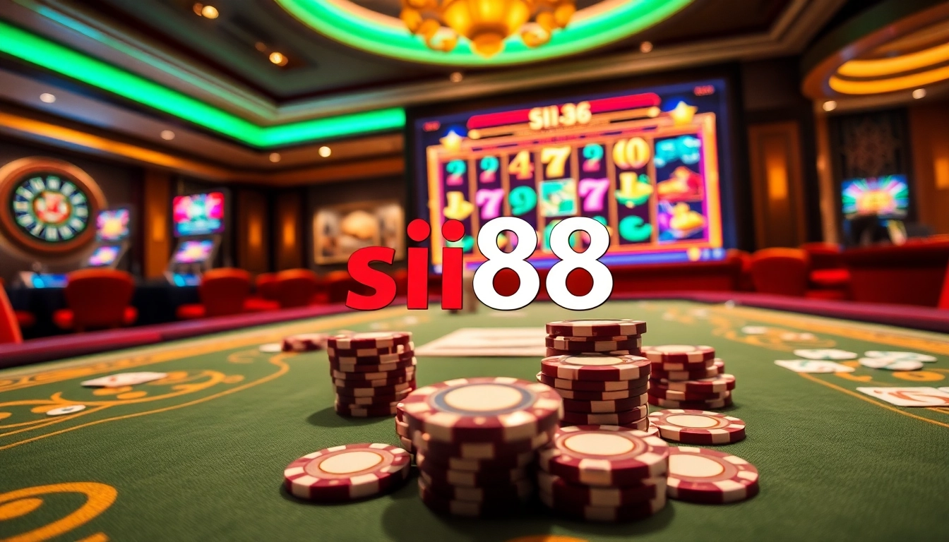 Experience SIU88's thrilling online casino with vibrant tables and exciting gameplay.