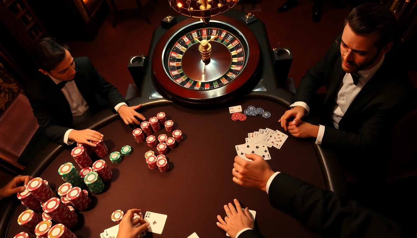 Experience high-stakes poker excitement at https://debet23.com/, with glamorous players and colorful chips.