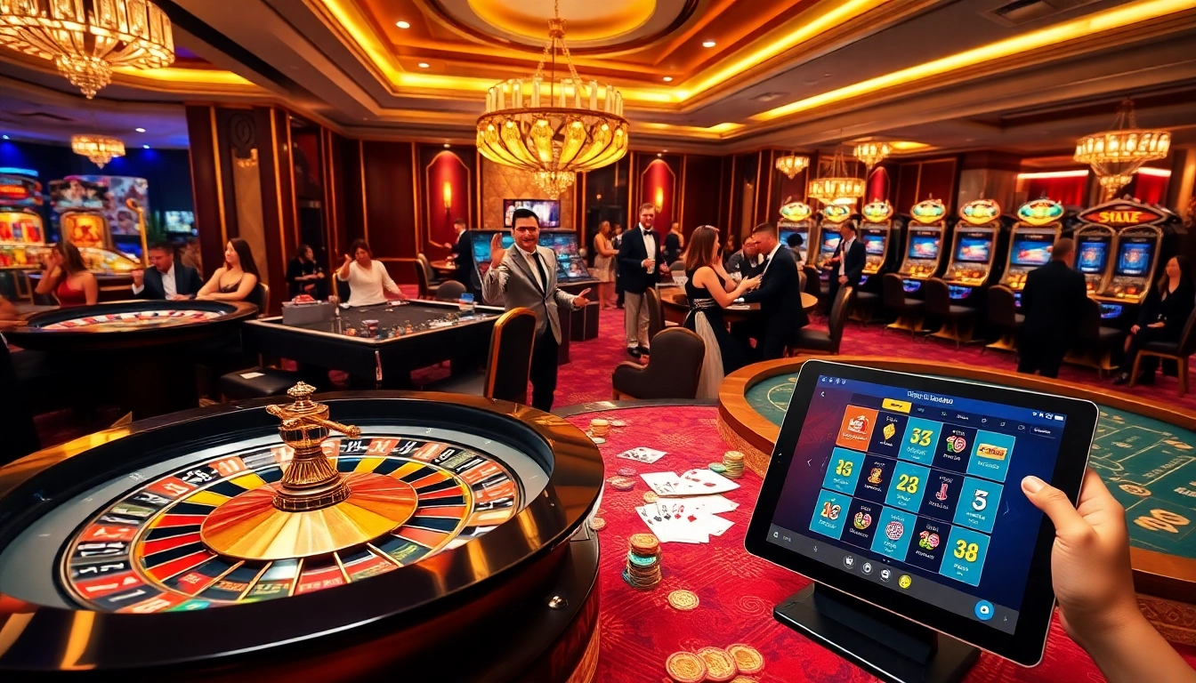 Experience the thrill of SX88 casino gaming with vibrant tables and winning moments.