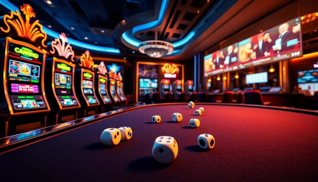 Players engaging with thrilling games on 8kbet's glamorous online casino environment.