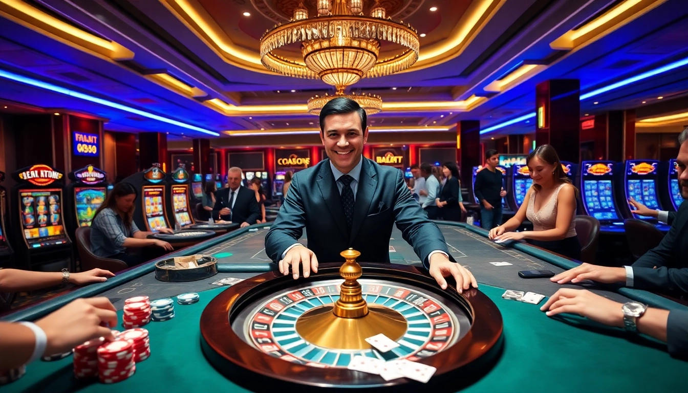 Experience the excitement of fa88 online gambling with vibrant casino tables and engaging gameplay.