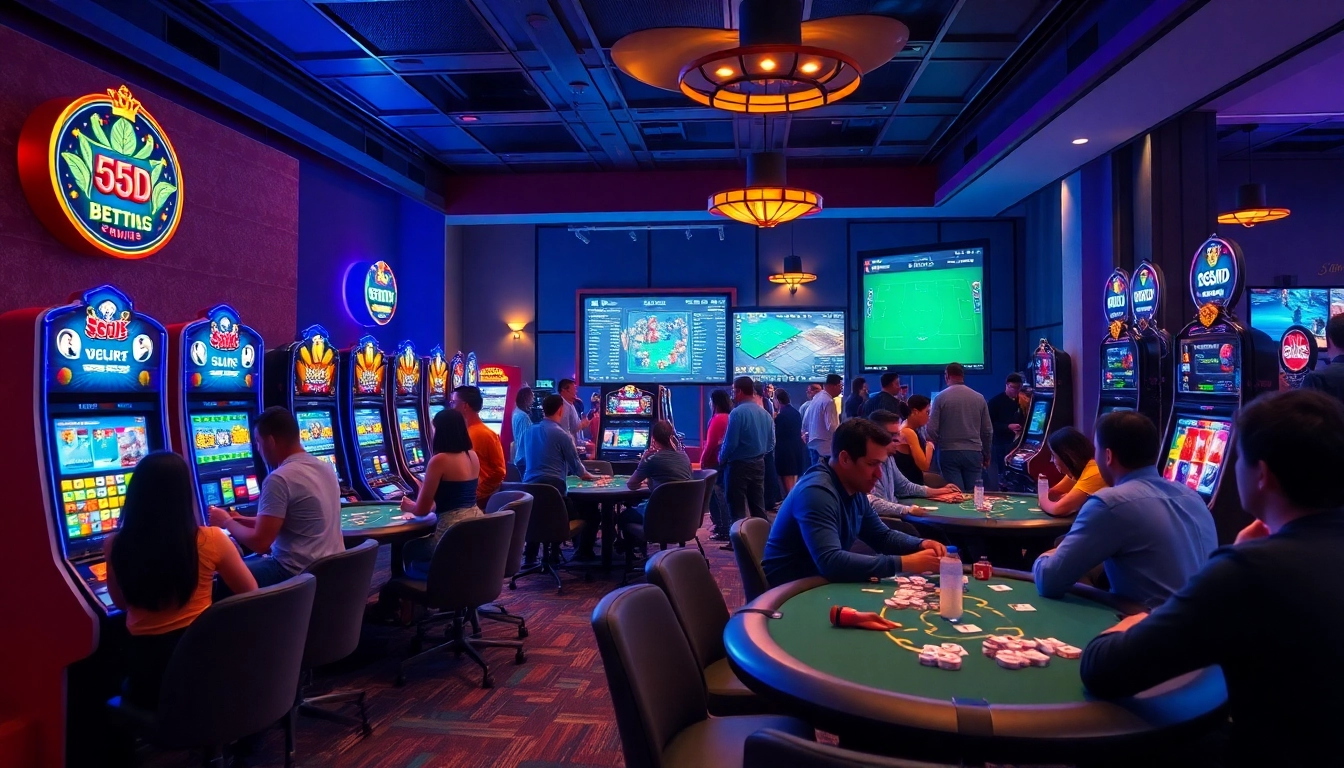 Experience excitement and innovation at 55DD, a premier online gambling platform with diverse games.