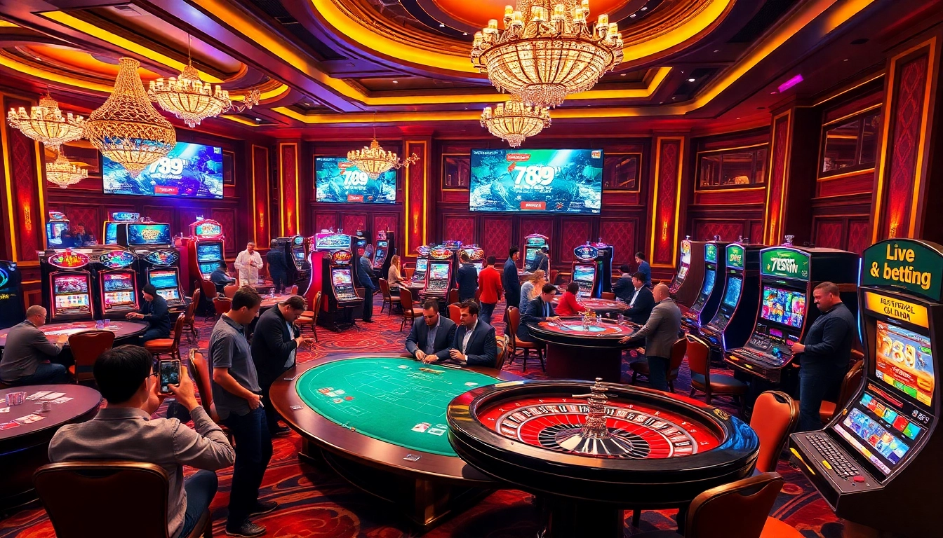 Experience the thrill of winning at 789win with engaging casino games and vibrant atmosphere.