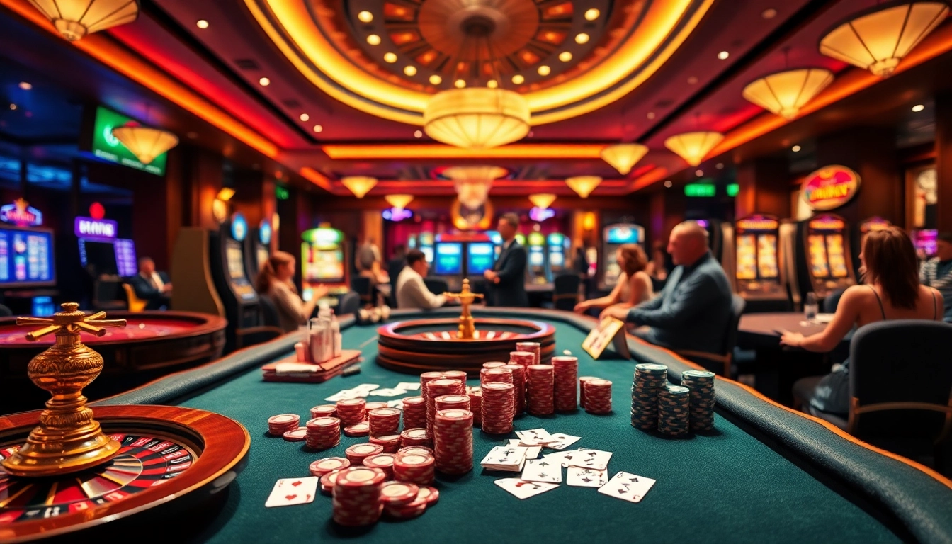 Experience thrilling gameplay at https://ok365vvip.com/ with vibrant casino tables and engaging players.