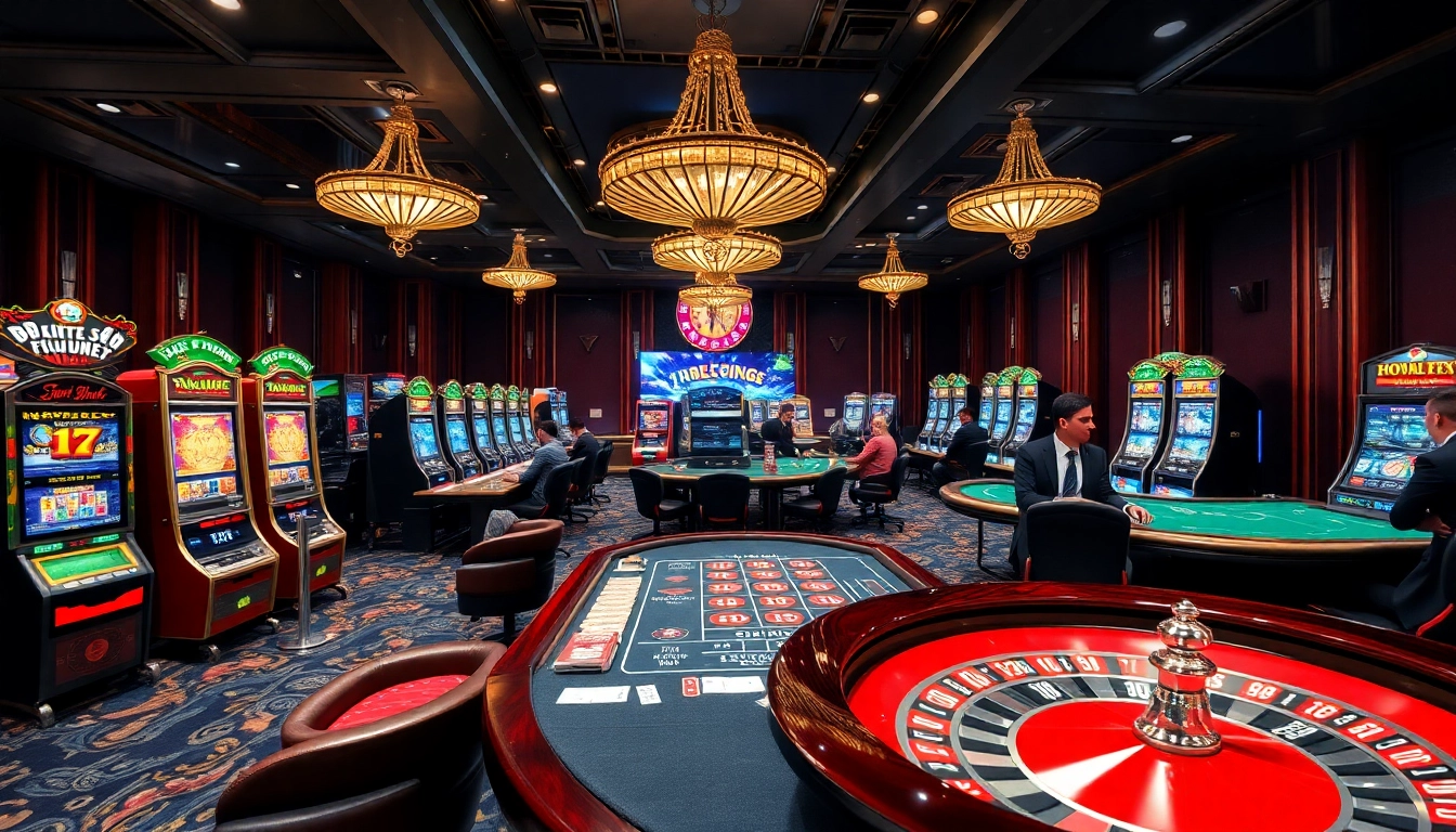 Experience high-stakes action at https://five88.za.com/ with thrilling poker tables and vibrant slot machines.