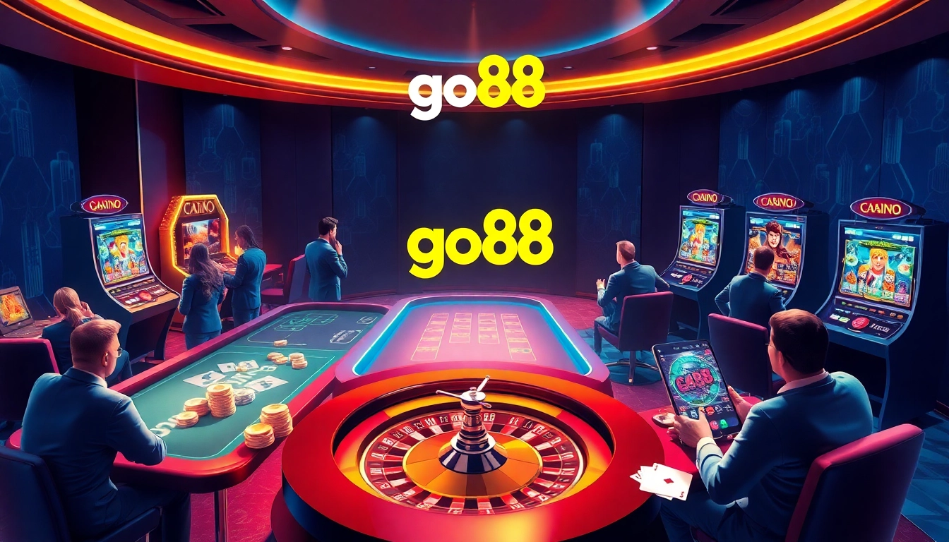 Experience thrilling gameplay at go88 with dynamic casino tables and exciting slot machines.