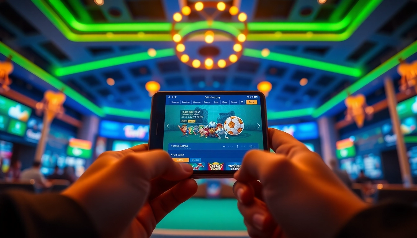 Experience winvn88.live's thrilling online betting interface, showcasing vibrant games and user-friendly design.