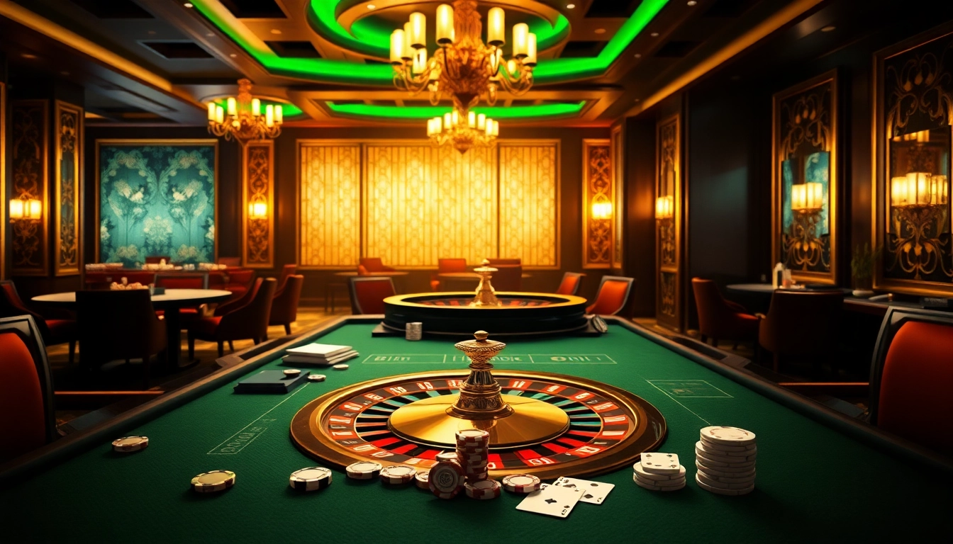 Experience the excitement at nhà cái BL555 with vibrant casino tables and thrilling gameplay.