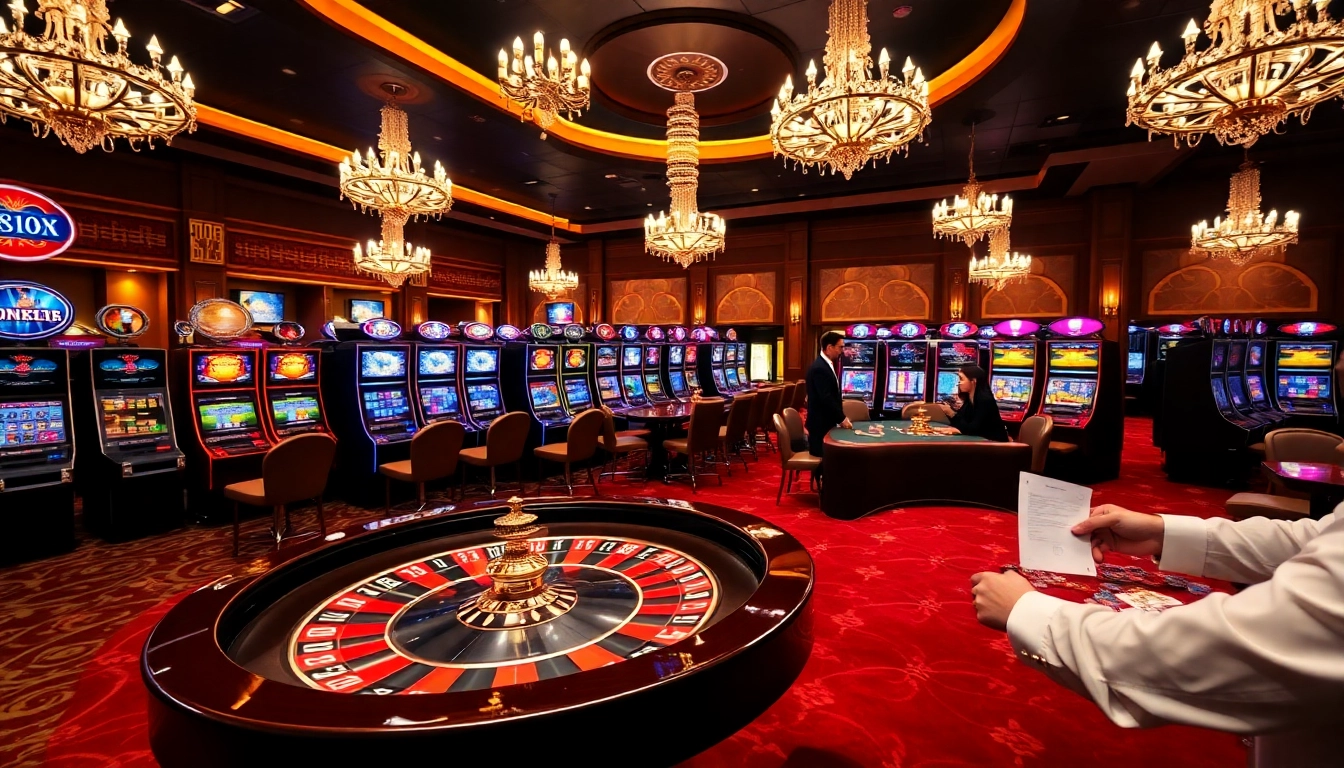 Experience the thrill of betting at xx88.casino's luxurious casino tables and vibrant atmosphere.