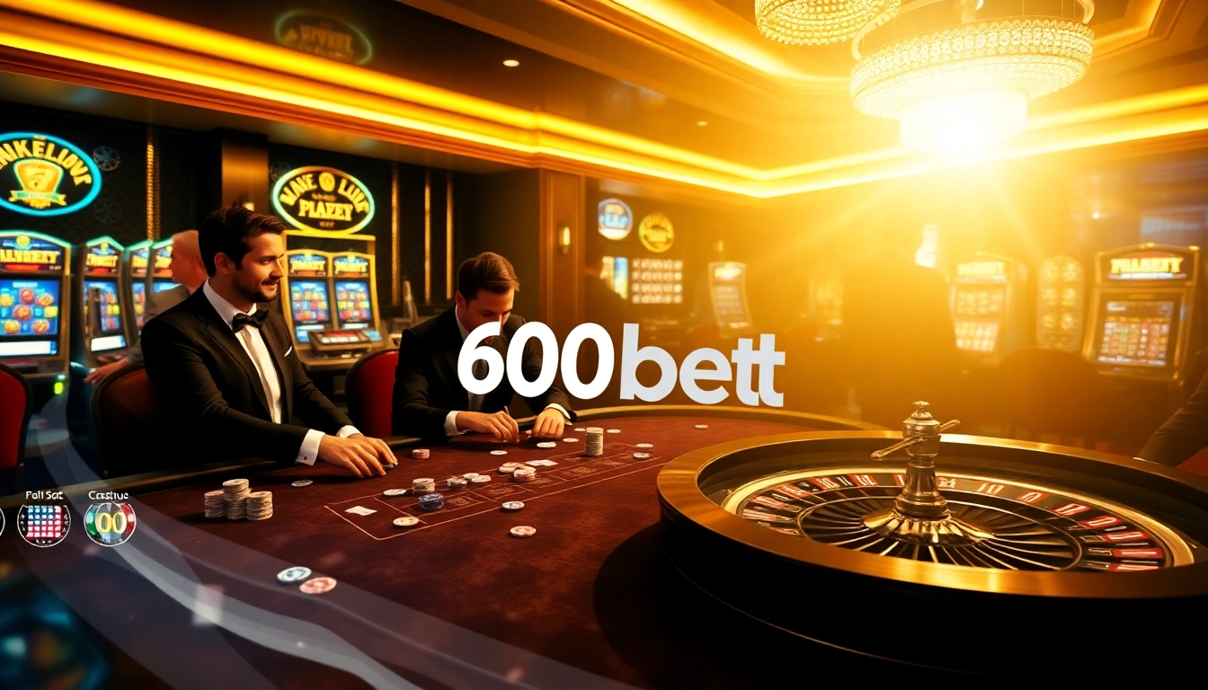 Experience the excitement of online gambling on the 600bet platform with poker, slots, and roulette.