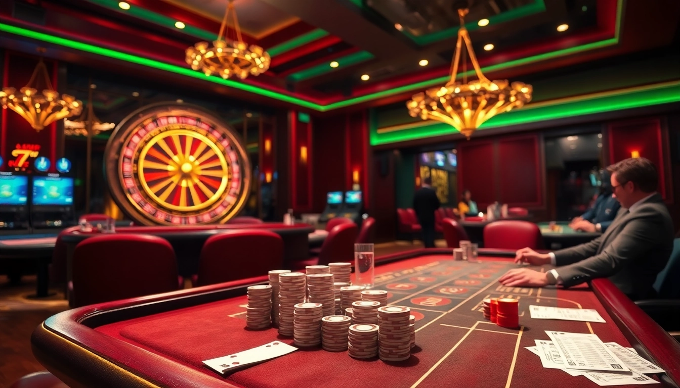 Experience the thrill of the i9bet2h club with high-stakes poker and vibrant casino ambiance.