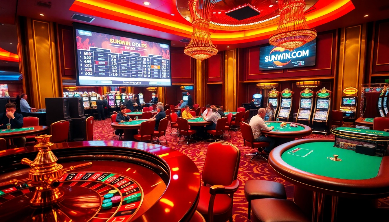 Experience the thrill of winning at SUNWIN.COM with lively casino action and engaging gameplay.