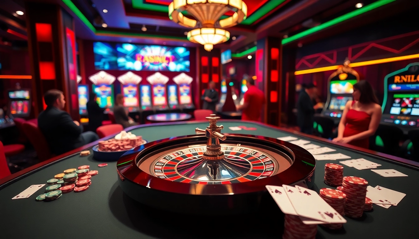 Experience thrilling games at the casino with link kuwwin, featuring roulette, poker, and slot machines.