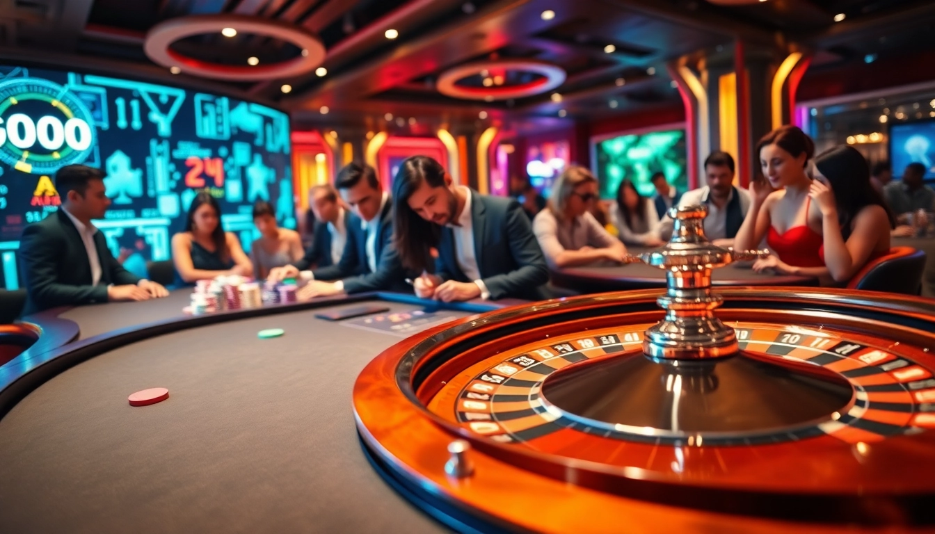 Experience thrilling gameplay at good88 with vibrant casino elements and strategic gambling action.