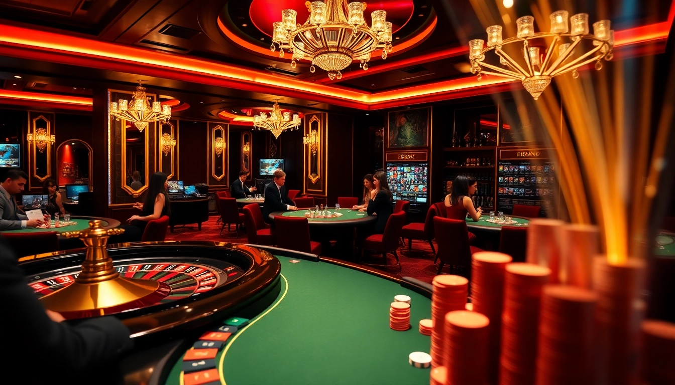 Players winning at the nhà cái FLY88 casino table, highlighting excitement and winning strategies.