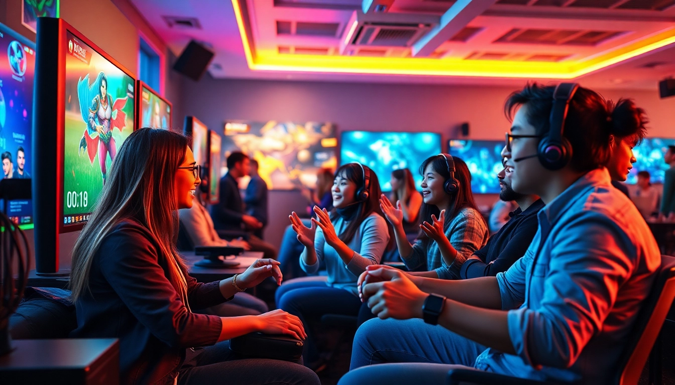 Engaging online gaming scene emphasizing Ku11, showcasing players and interactive experiences.