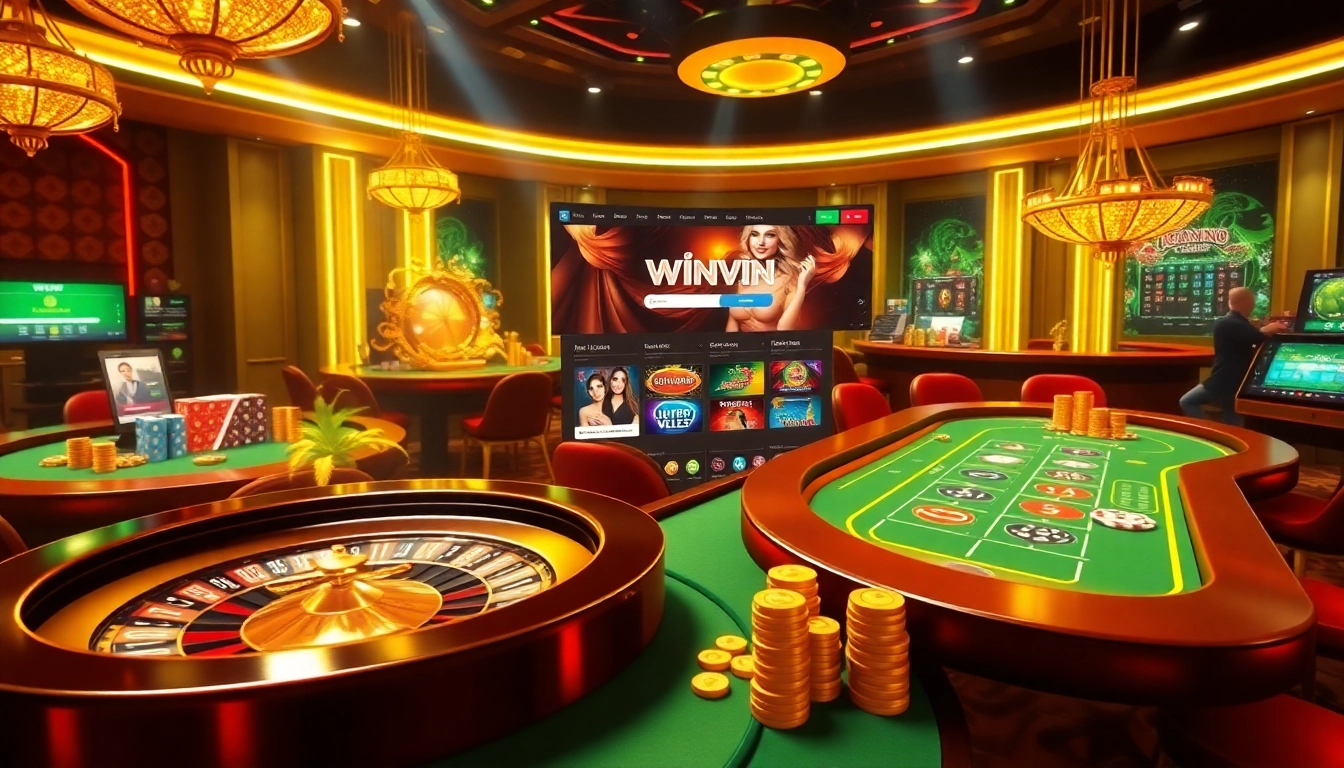 Experience thrilling online gambling with https://winvn.wiki, featuring vibrant casino games and sleek interfaces.