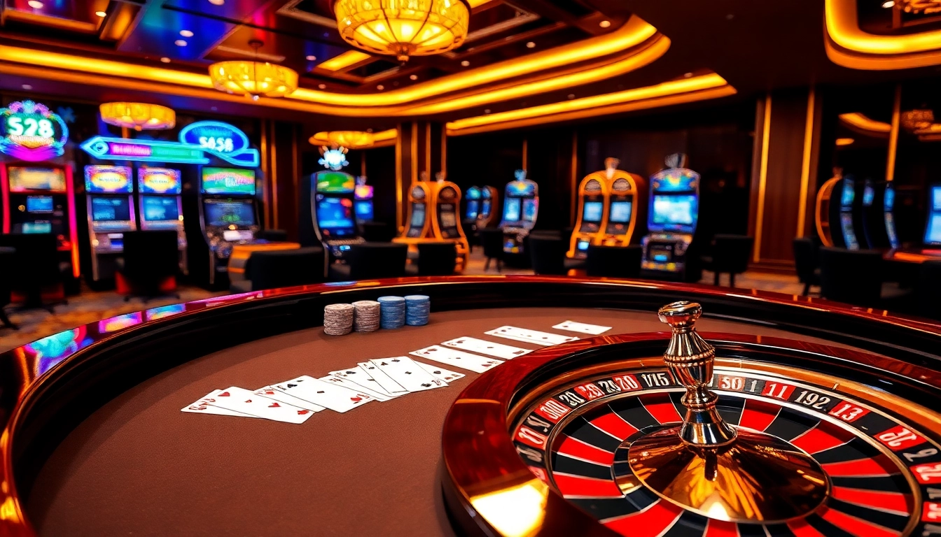 Experience winning strategies at https://s8s8.org/ with luxury casino tables and vibrant gaming elements.