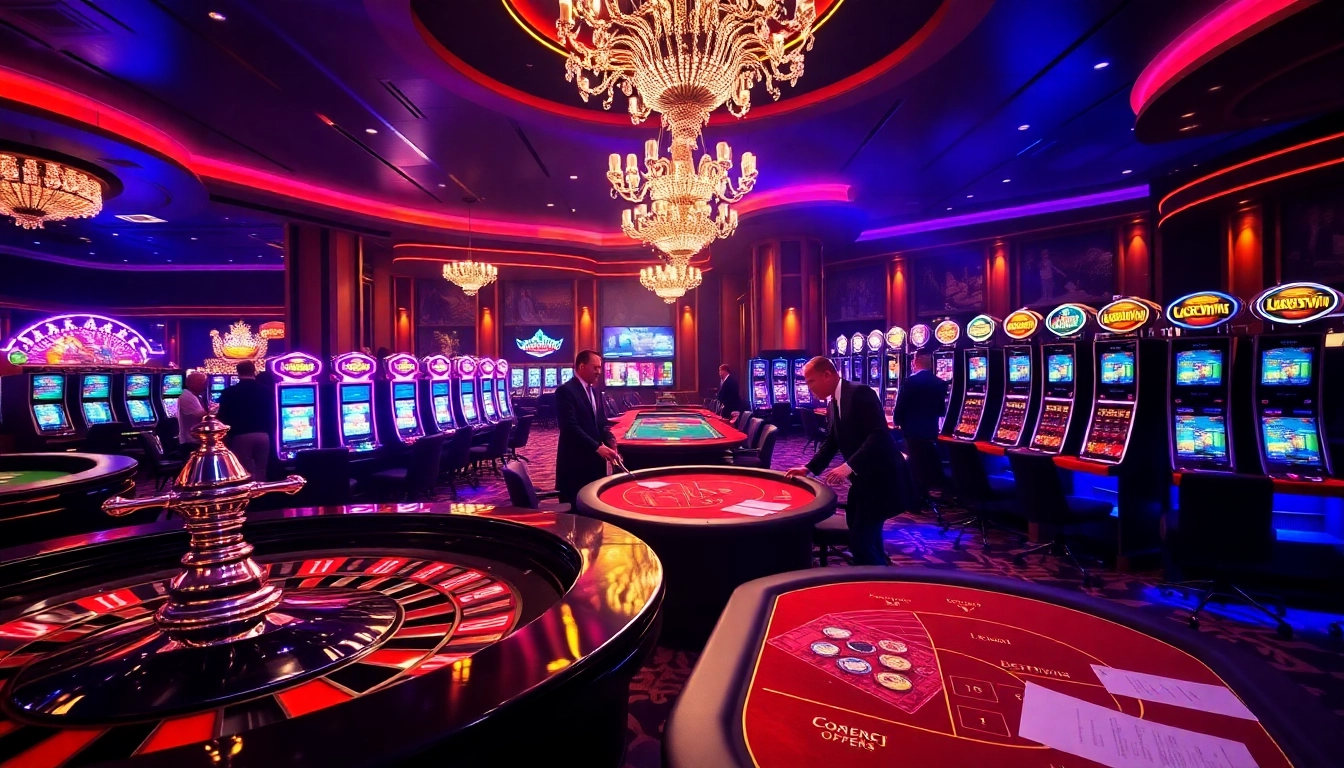 Experience the thrill of Luckywin casino with dynamic games and exciting offers in a vibrant environment.