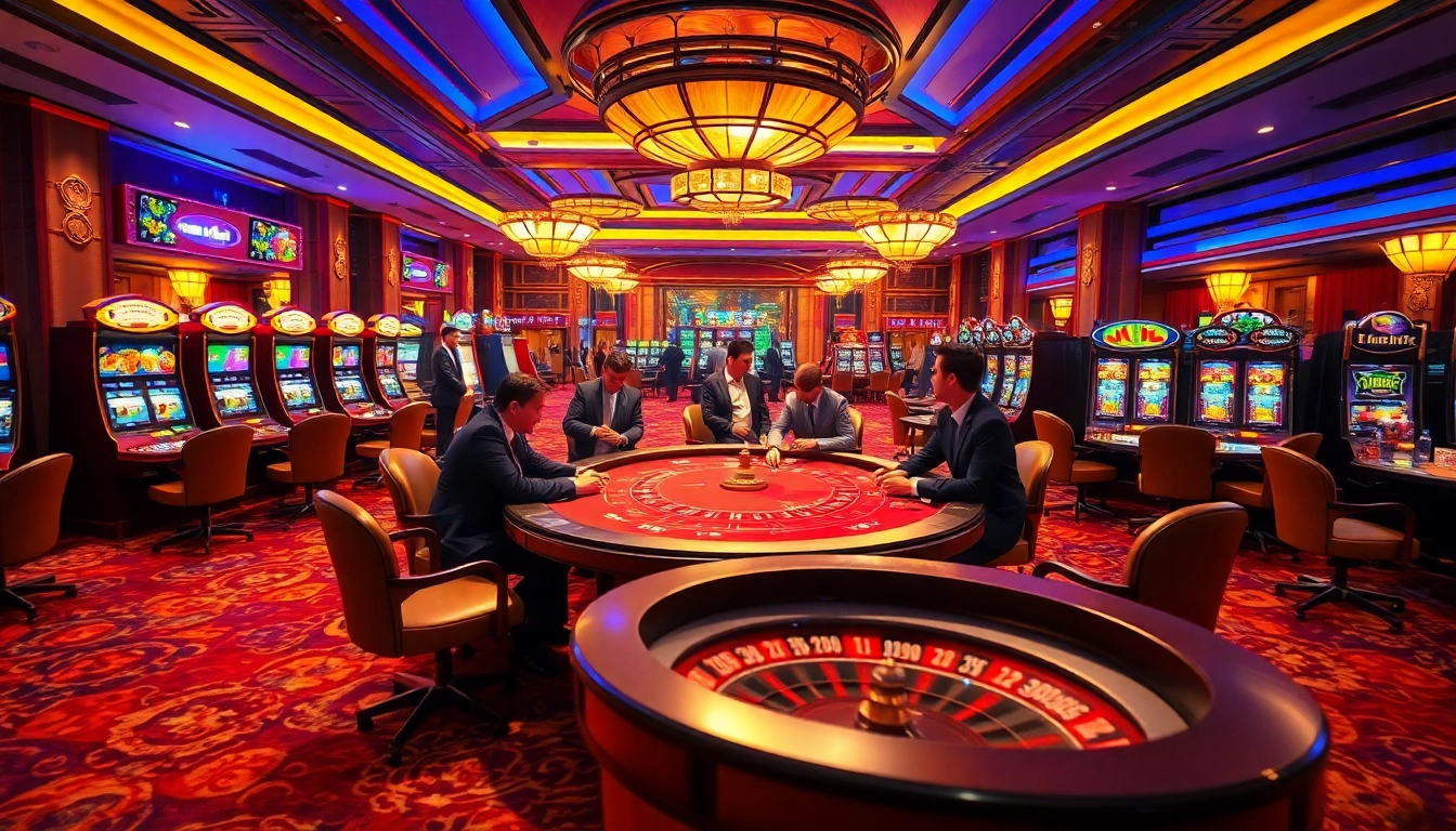 Experience high-stakes excitement at Trang chủ ok8386 with captivating casino visuals.