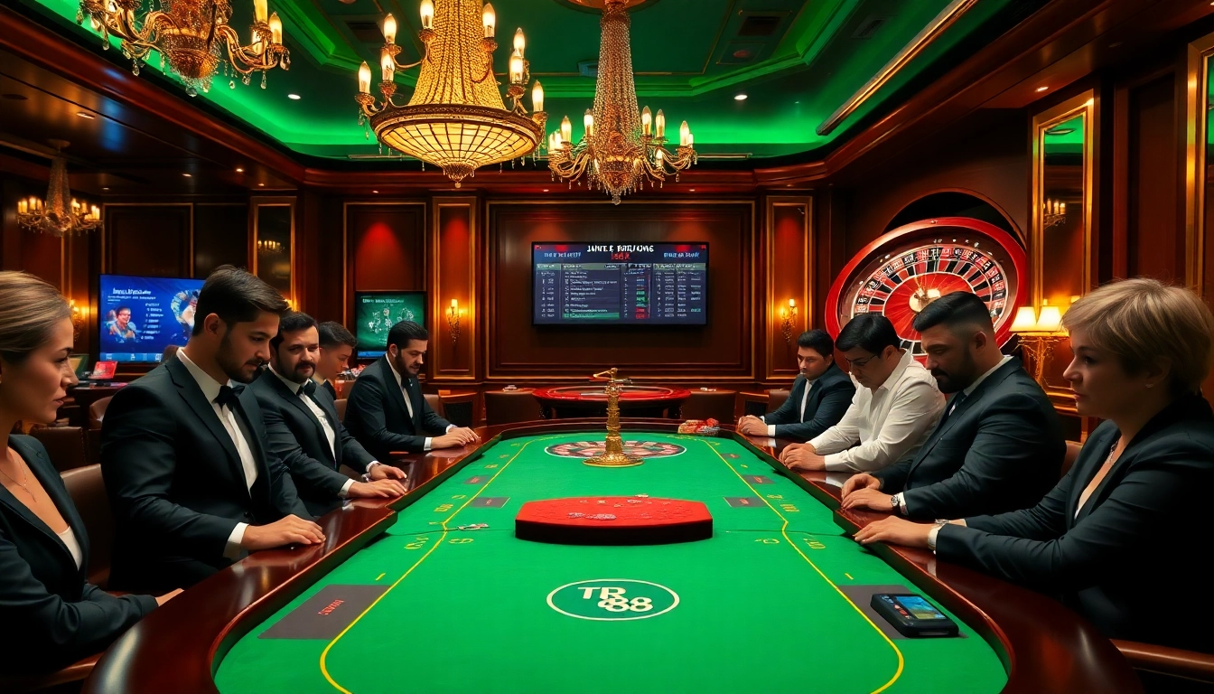 Experience thrilling high-stakes poker at https://tr88.autos/, where players engage in intense action combined with live betting odds.