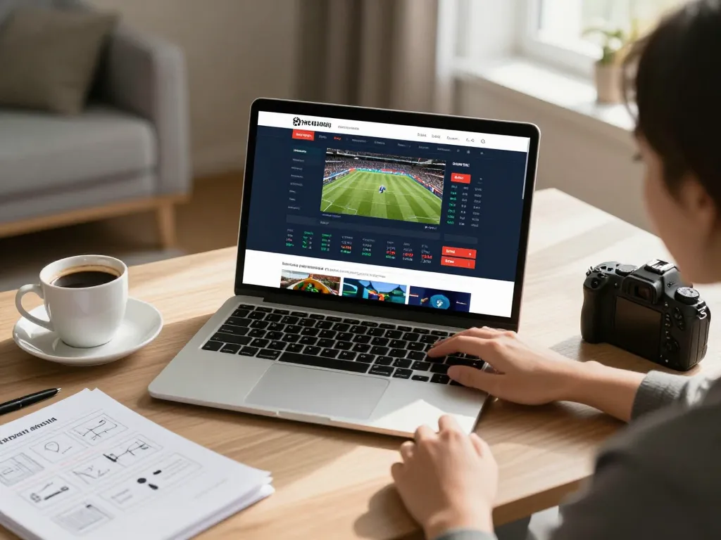Xibet offers a dynamic online sports betting experience with live odds and events displayed on a laptop.