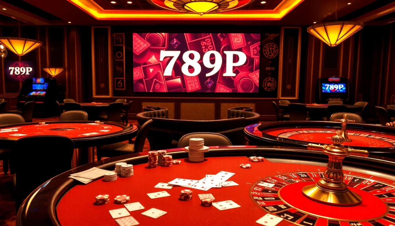 Experience thrilling gambling action at 789p casino with vibrant tables and immersive atmosphere.
