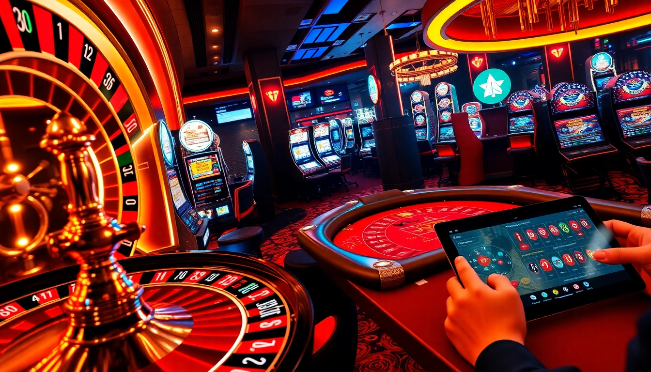Experience thrilling gameplay at rikvip with high-stakes poker tables and dazzling slot machines.