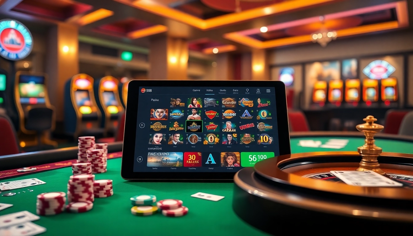 Experience the luxury of online gambling at https://jtg88.com/ with vibrant casino elements.