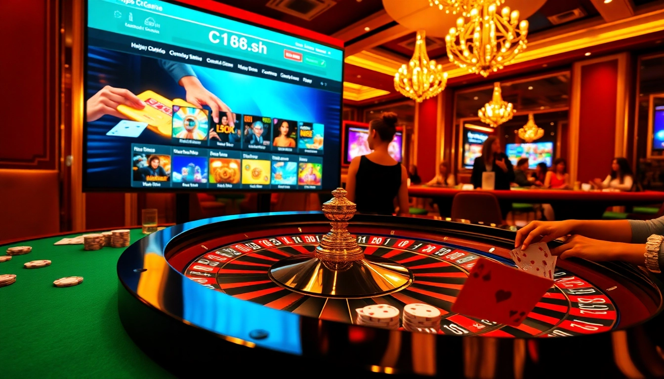 Experience thrilling bets at https://c168.sh/ with vibrant casino visuals and engaging games.