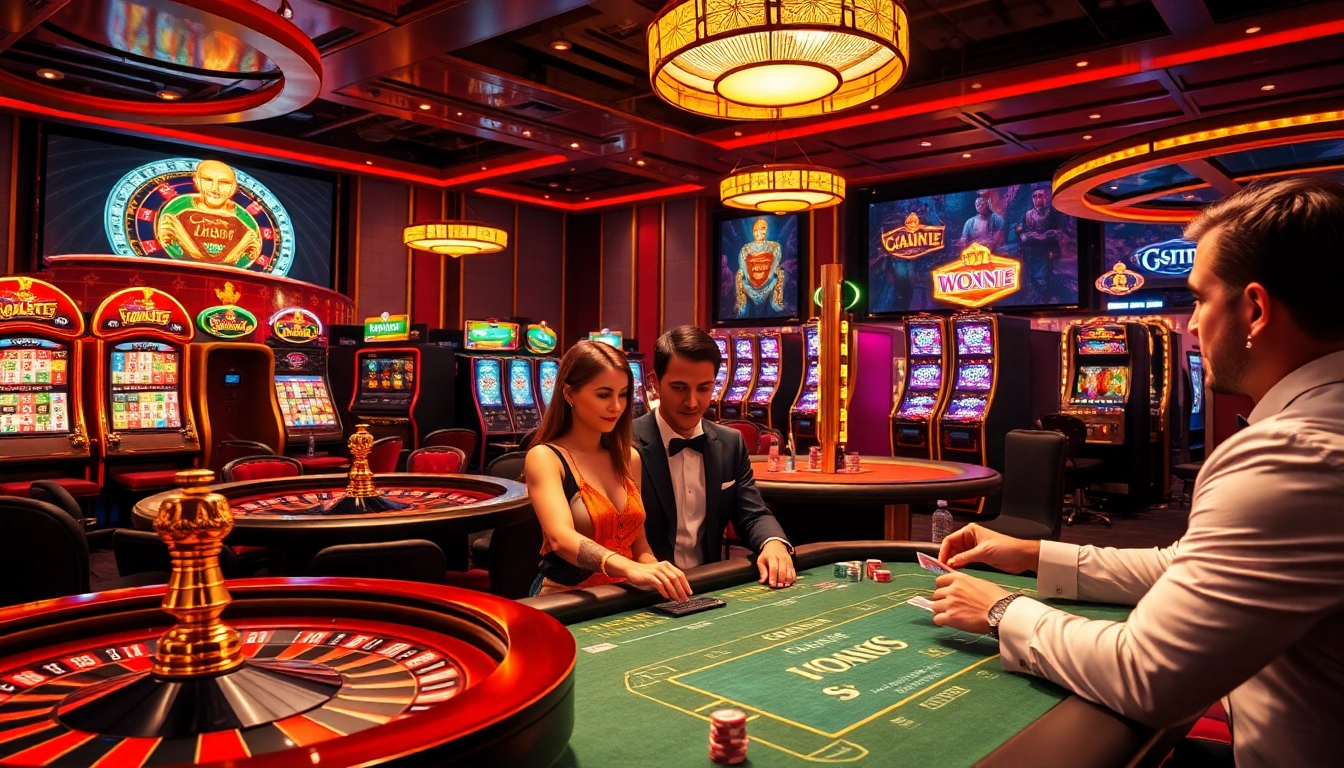 Experience the thrill of win55 with vibrant casino gaming, including poker, slots, and roulette.
