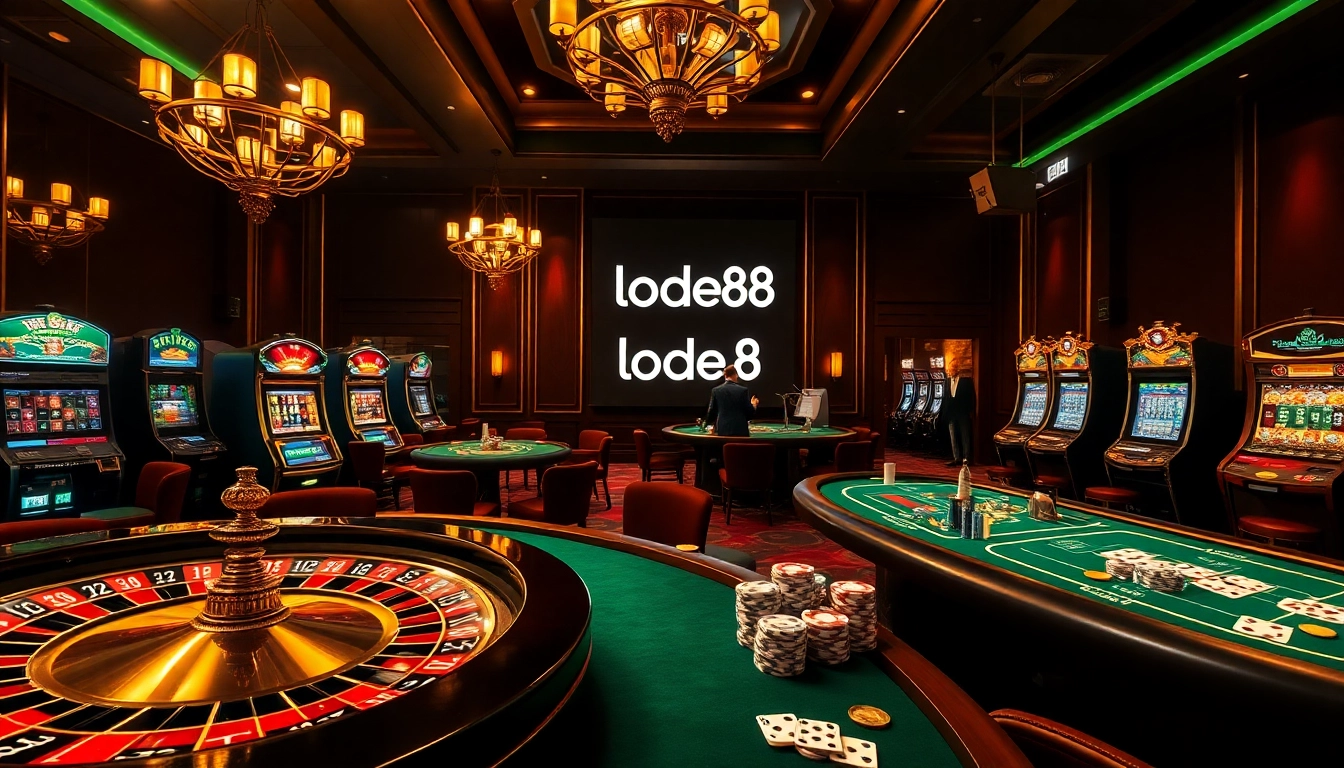 Experience the thrill of winning at Lode88 with dynamic casino games and vibrant tables.