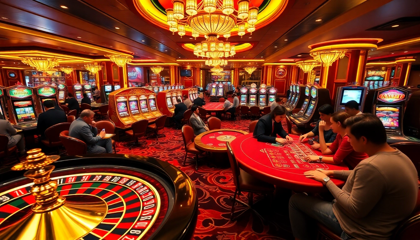 Experience the vibrant energy of casino gaming at https://cm88.autos/ with exciting roulette and poker action.