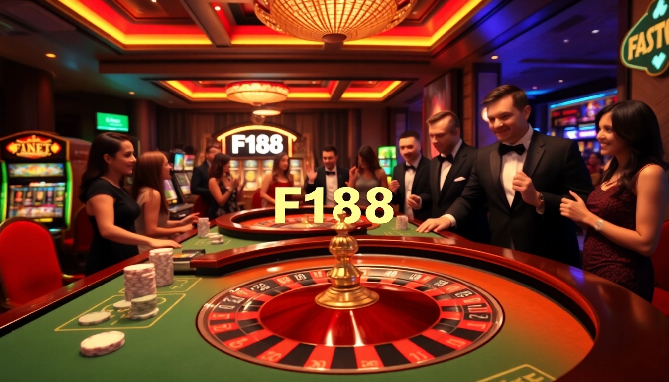 F168 casino experience with players at a roulette table enjoying thrilling betting action