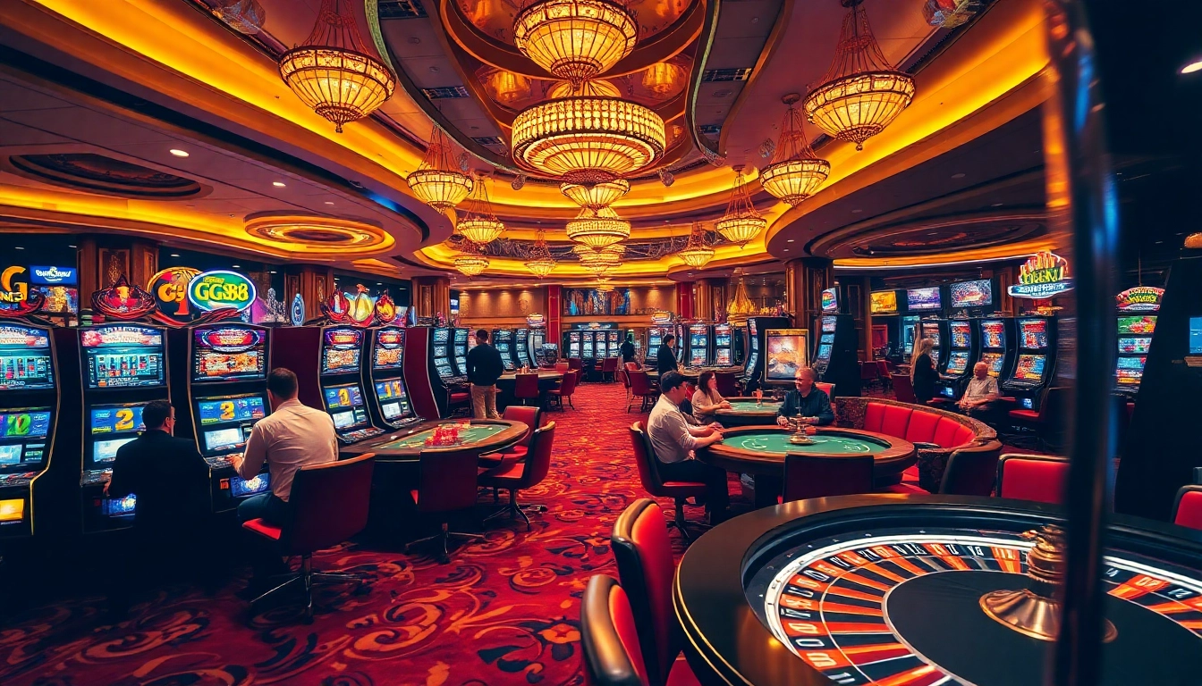 Experience the thrill of GG88 with exciting casino games, vibrant slot machines, and poker action.